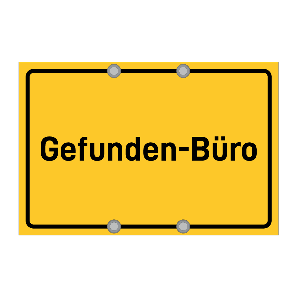 Gefunden-Büro