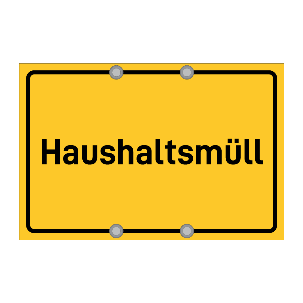 Haushaltsmüll