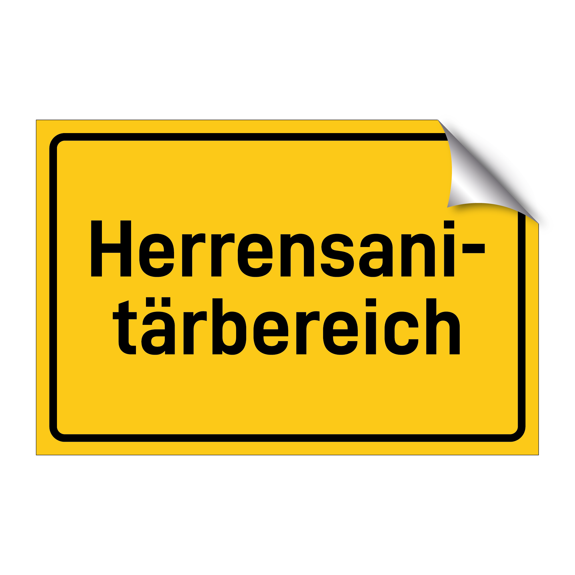 Herrensanitärbereich