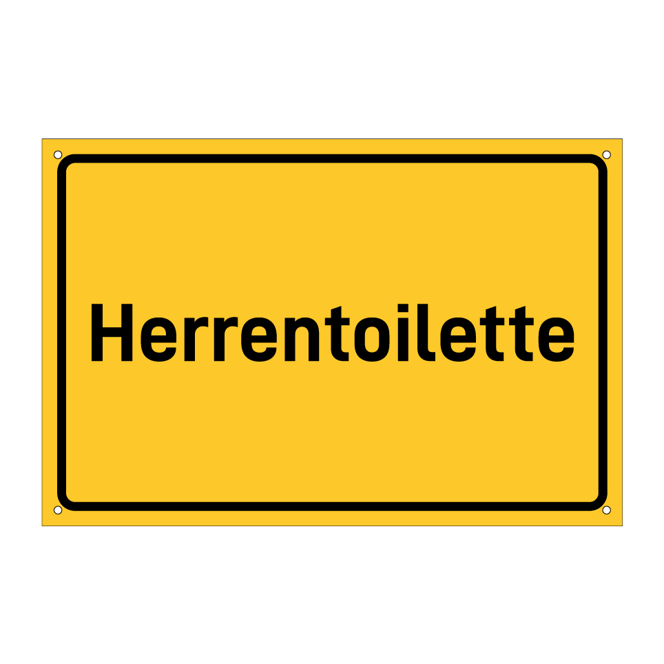 Herrentoilette