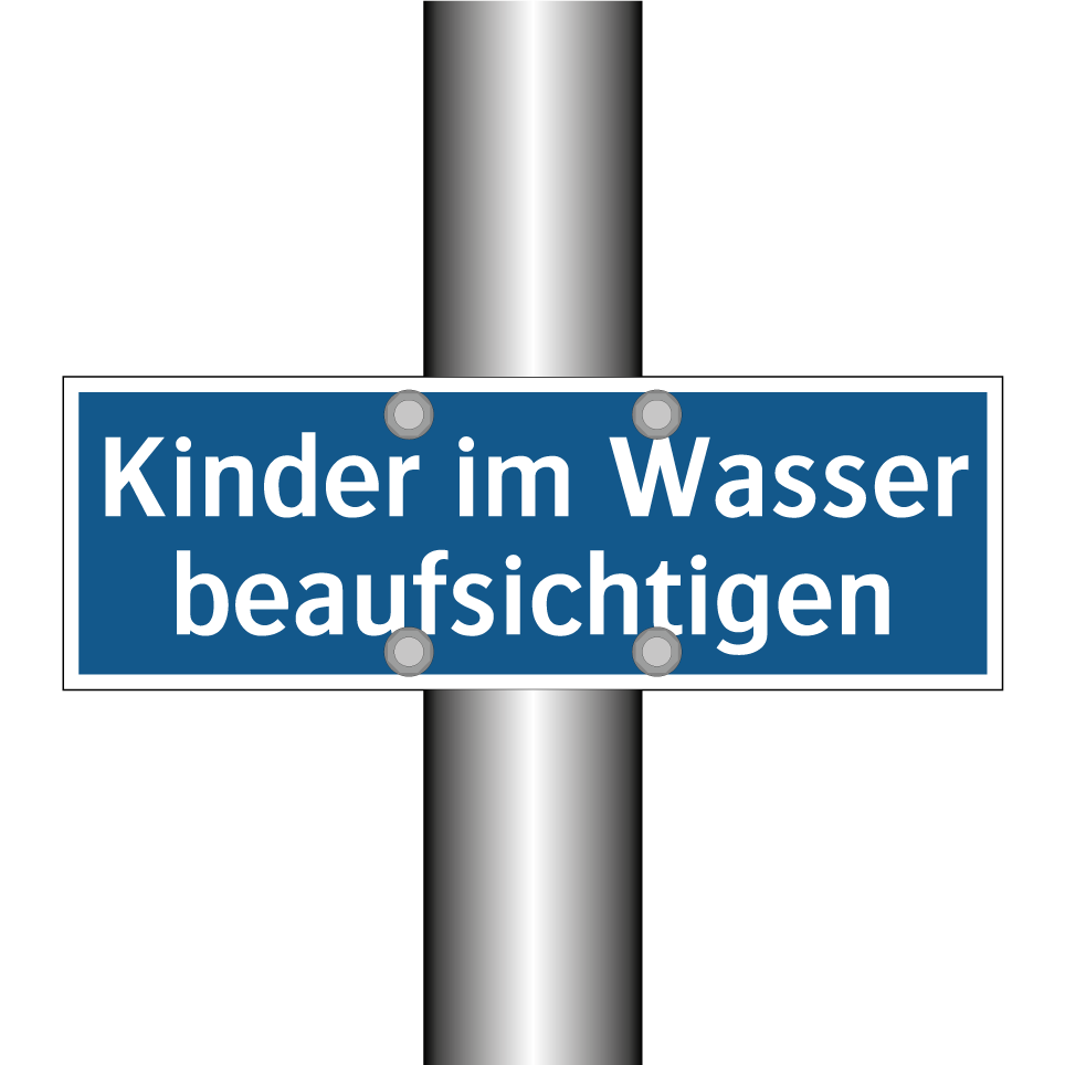 Kinder im Wasser beaufsichtigen