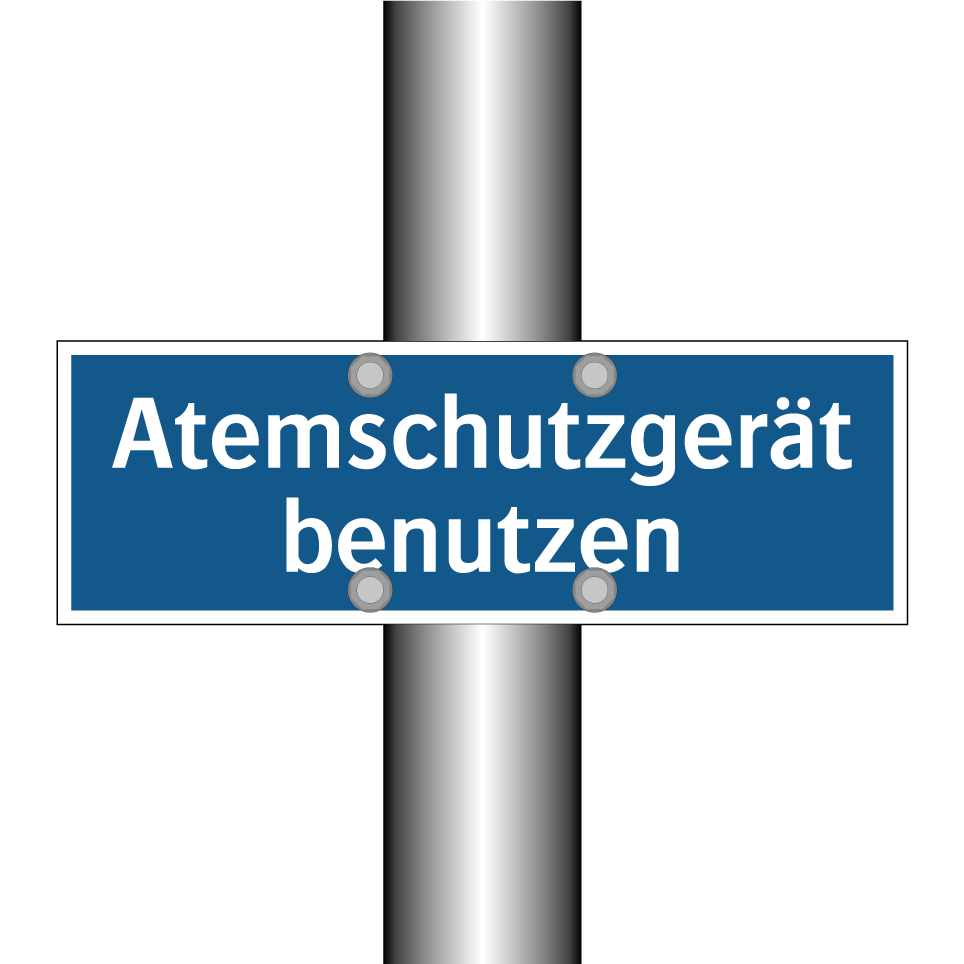 Atemschutzgerät benutzen
