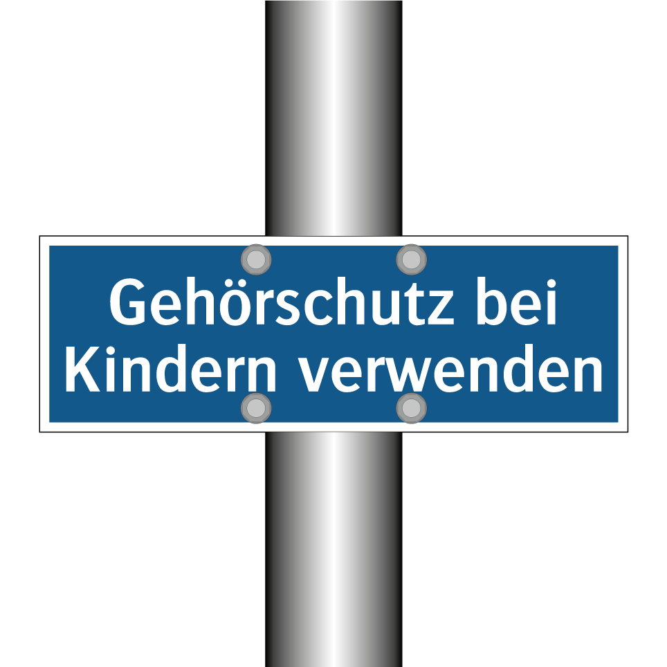 Gehörschutz bei Kindern verwenden