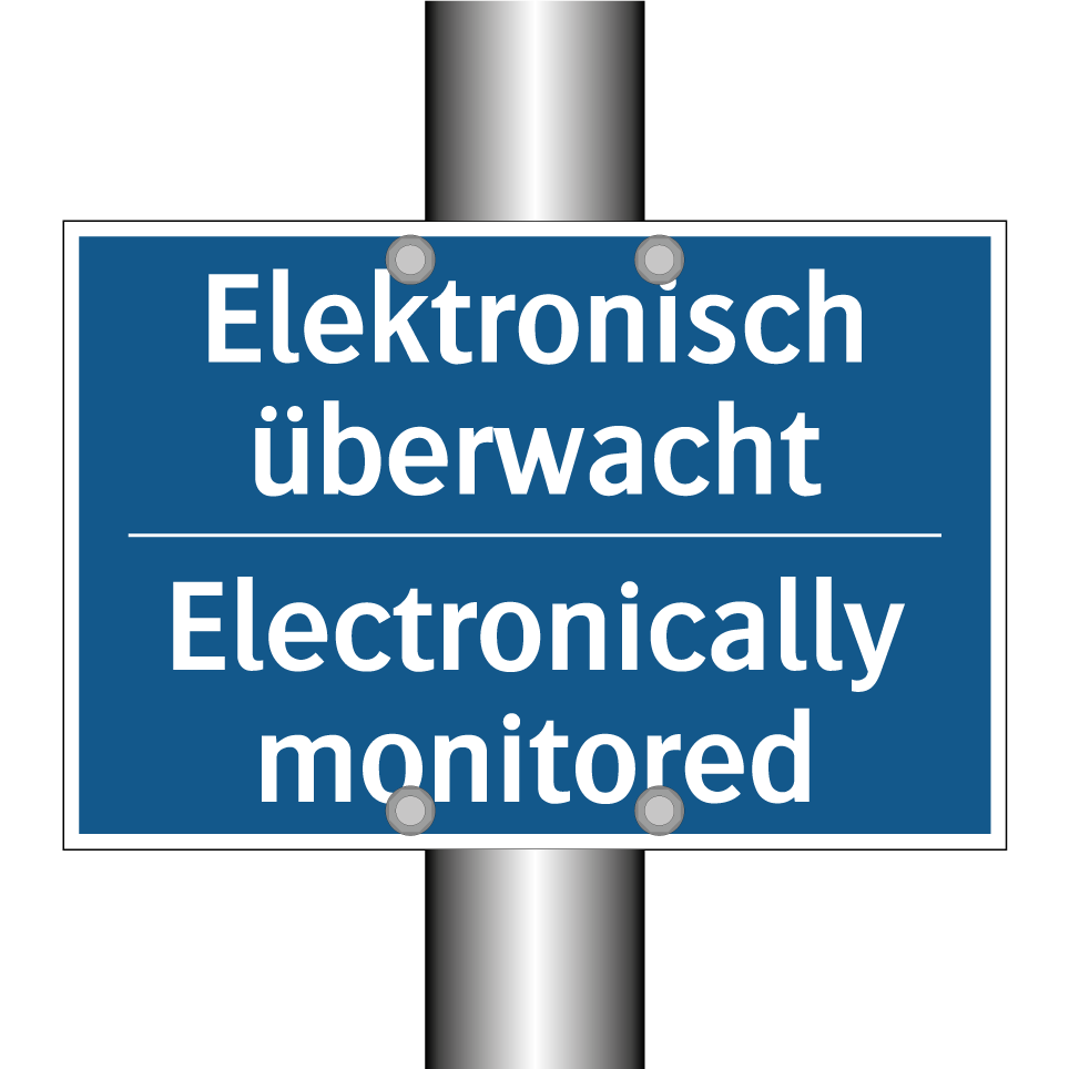 Elektronisch überwacht - Electronically monitored