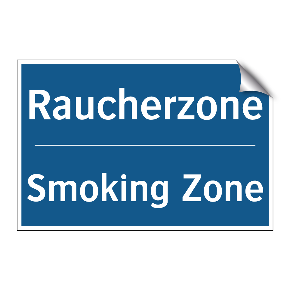 Raucherzone - Smoking Zone