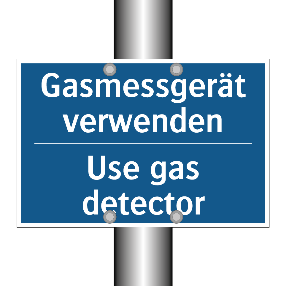 Gasmessgerät verwenden - Use gas detector
