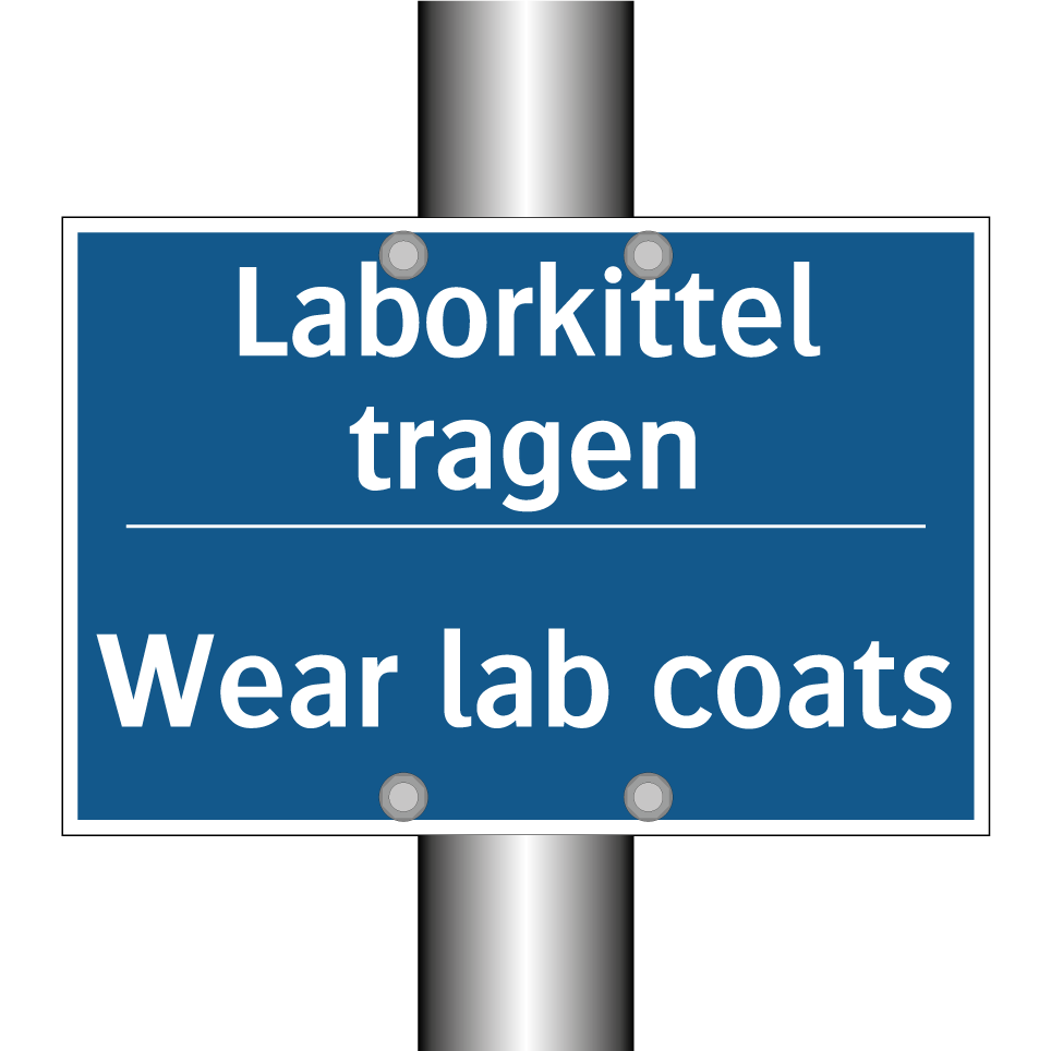 Laborkittel tragen - Wear lab coats