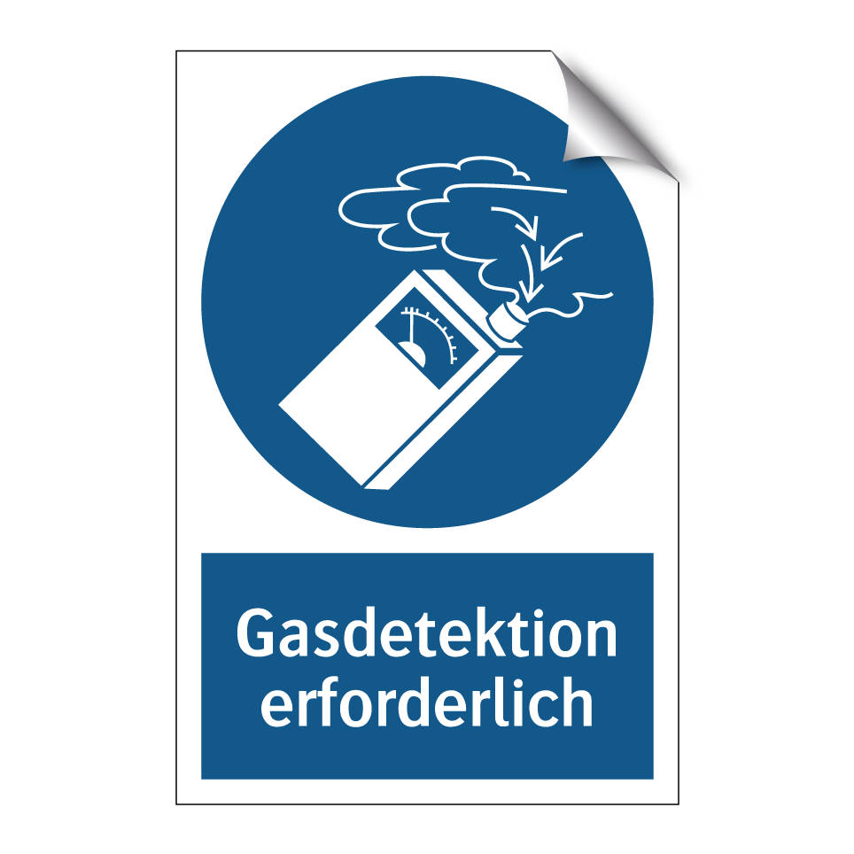 Gasdetektion erforderlich