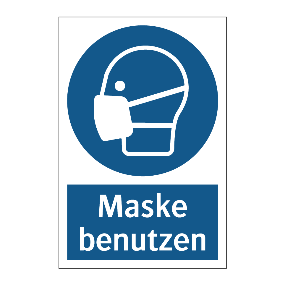 Maske benutzen