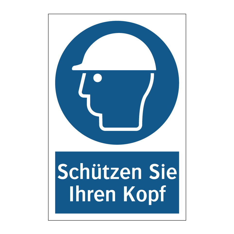 Schützen Sie Ihren Kopf