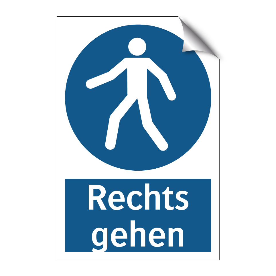 Rechts gehen