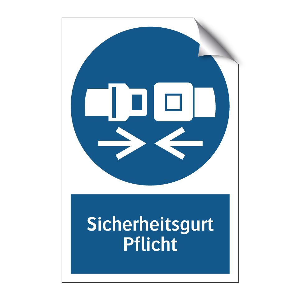 Sicherheitsgurt Pflicht