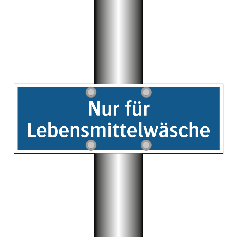 Nur für Lebensmittelwäsche