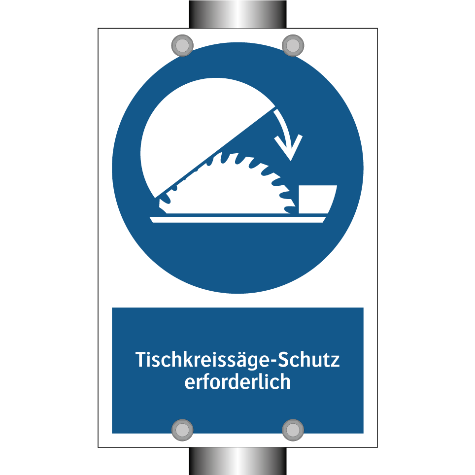 Tischkreissäge-Schutz erforderlich