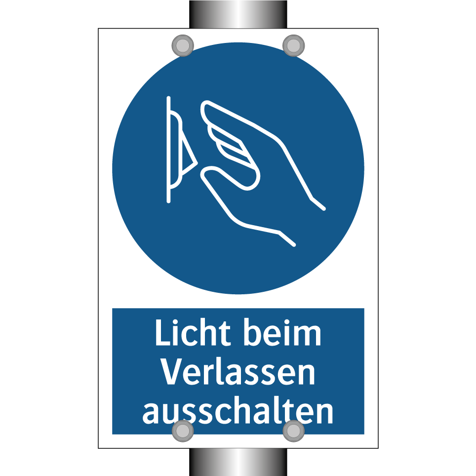Licht beim Verlassen ausschalten