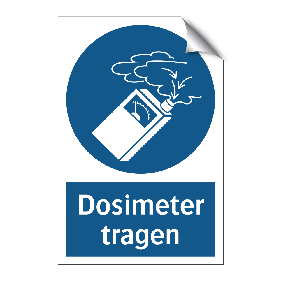 Dosimeter tragen