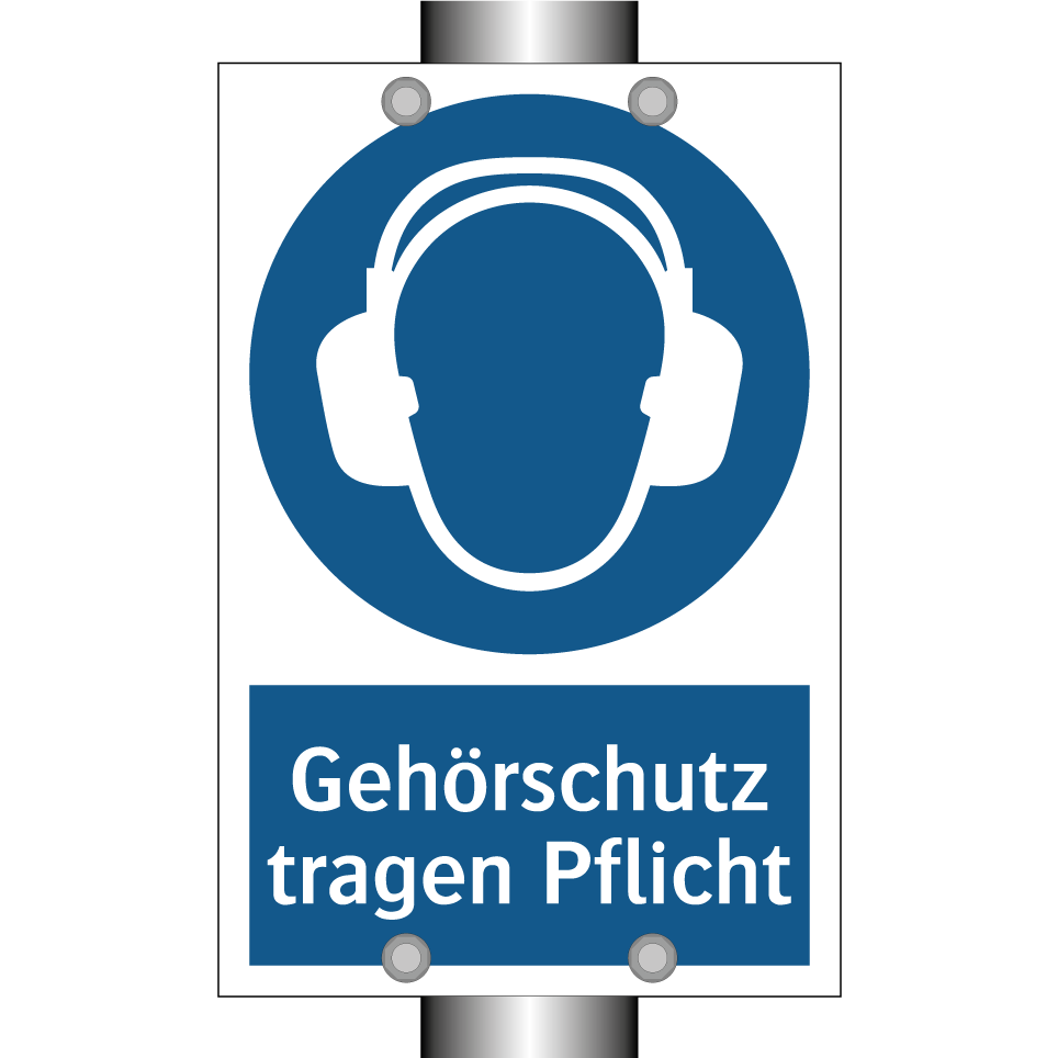 Gehörschutz tragen Pflicht