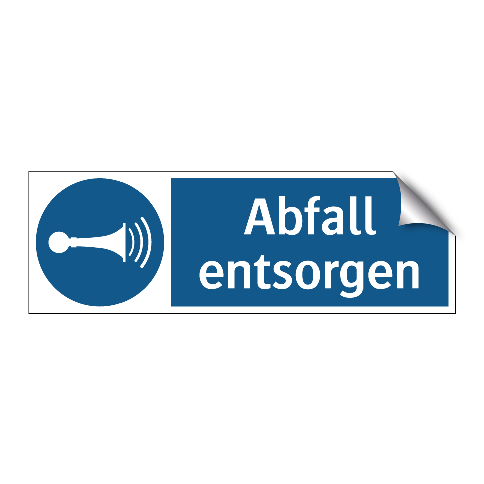 Abfall entsorgen