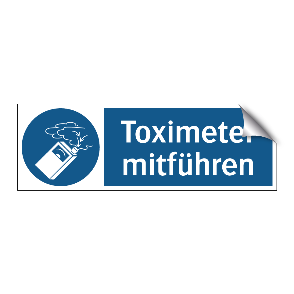 Toximeter mitführen