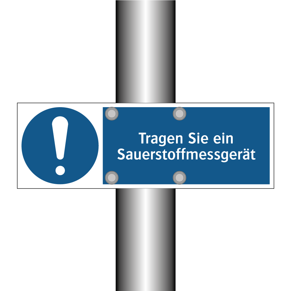 Tragen Sie ein Sauerstoffmessgerät