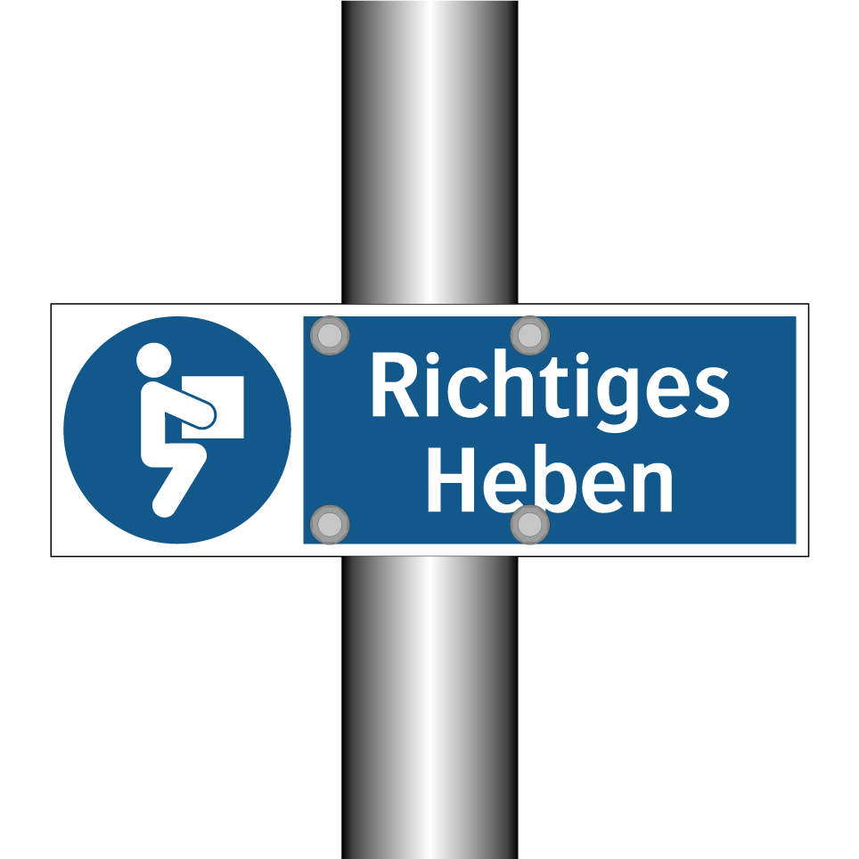 Richtiges Heben