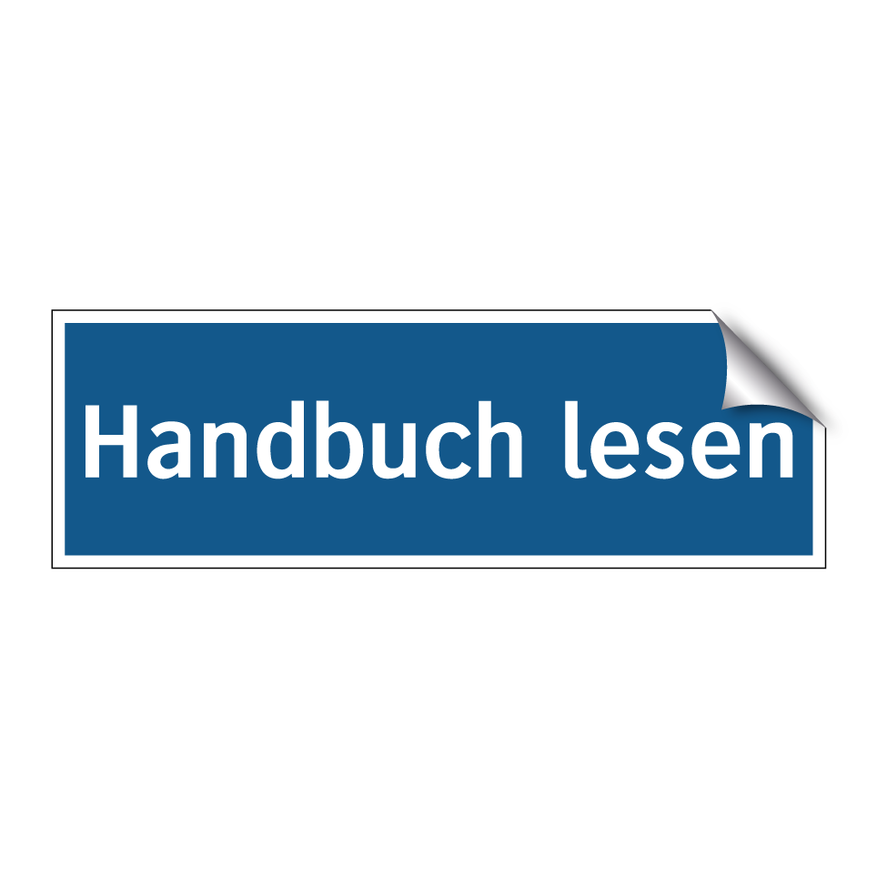 Handbuch lesen