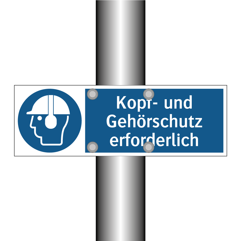 Kopf- und Gehörschutz erforderlich