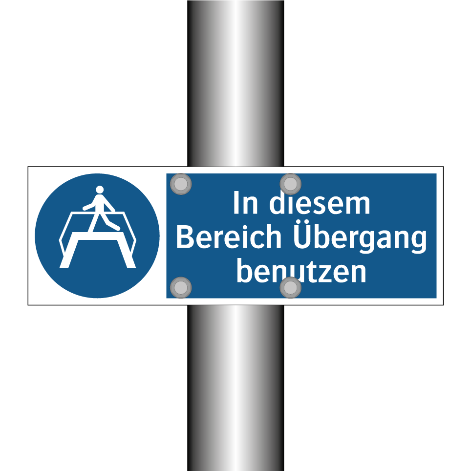 In diesem Bereich Übergang benutzen