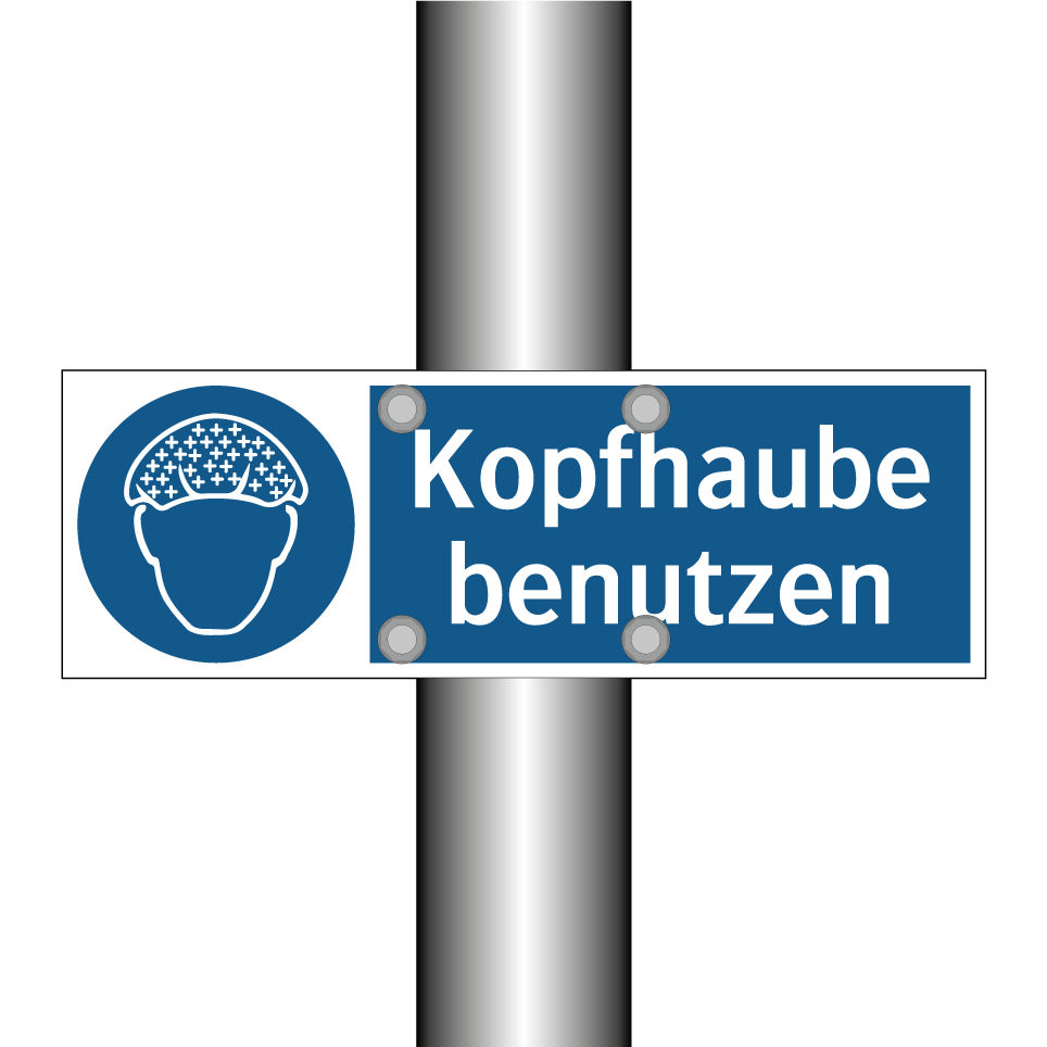 Kopfhaube benutzen