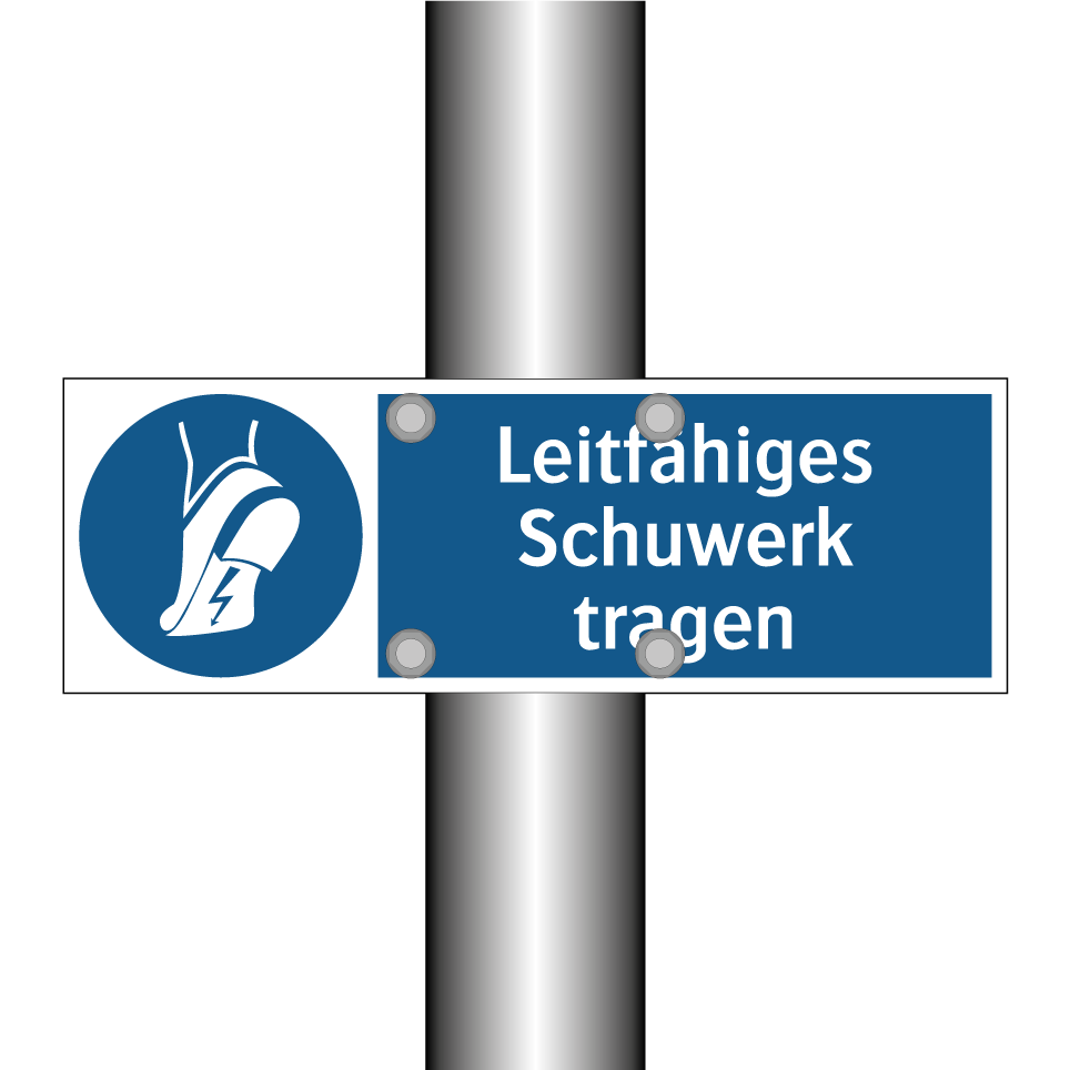 Leitfähiges Schuwerk tragen