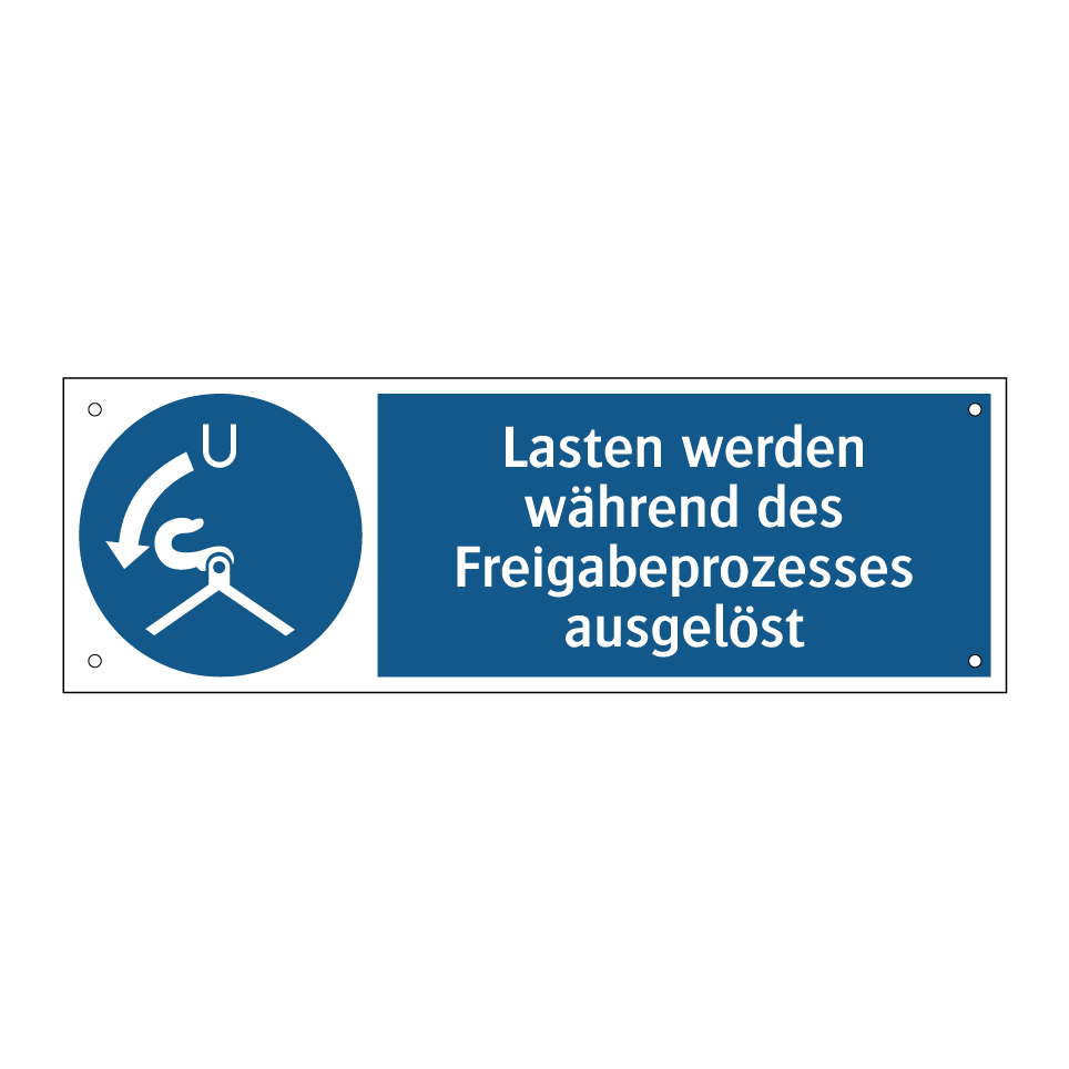 Lasten werden während des Freigabeprozesses ausgelöst