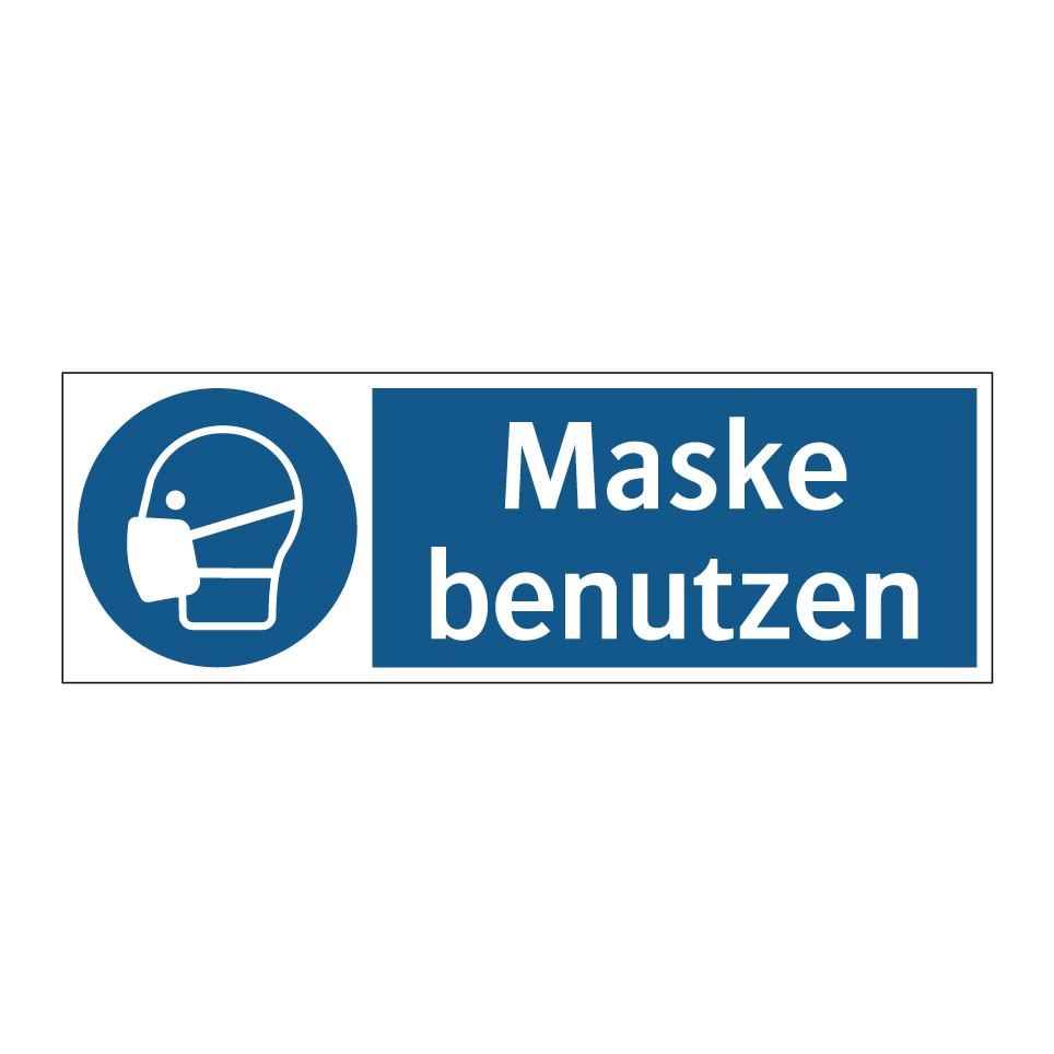 Maske benutzen