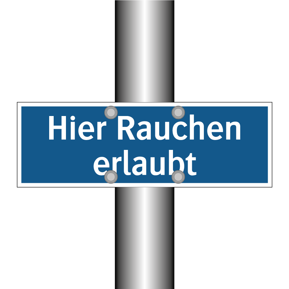 Hier Rauchen erlaubt