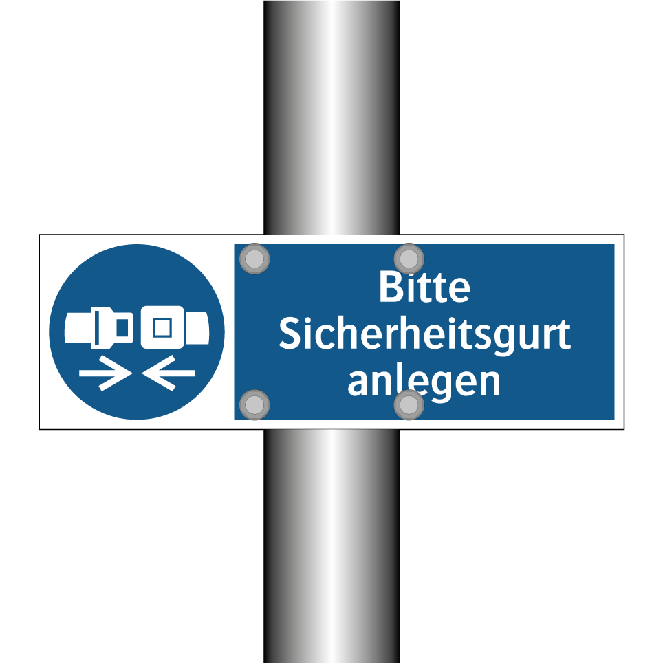 Bitte Sicherheitsgurt anlegen