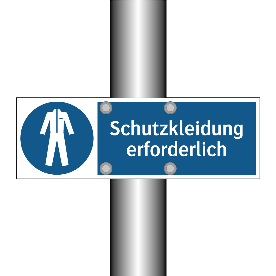 Schutzkleidung erforderlich