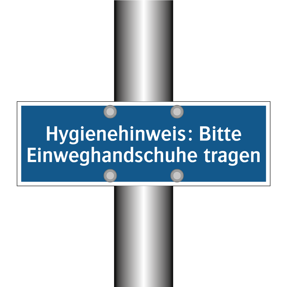 Hygienehinweis: Bitte Einweghandschuhe tragen