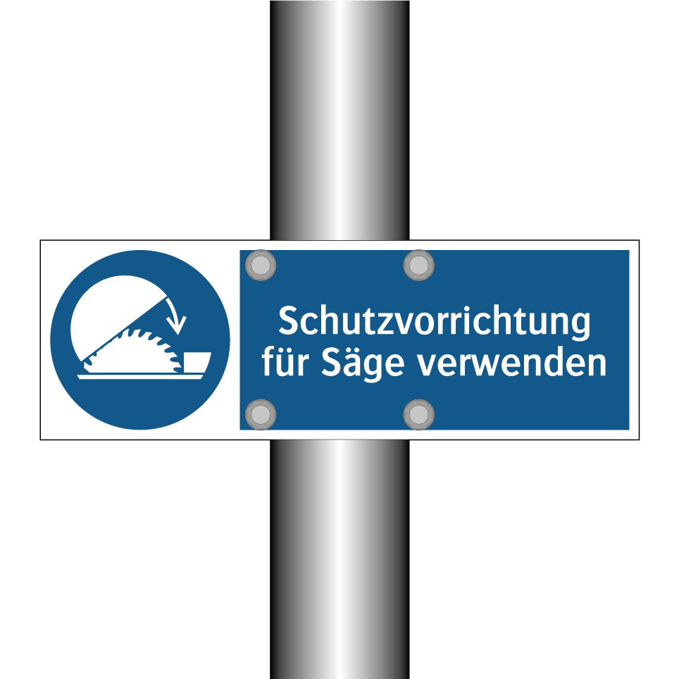 Schutzvorrichtung für Säge verwenden