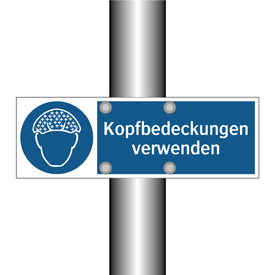 Kopfbedeckungen verwenden