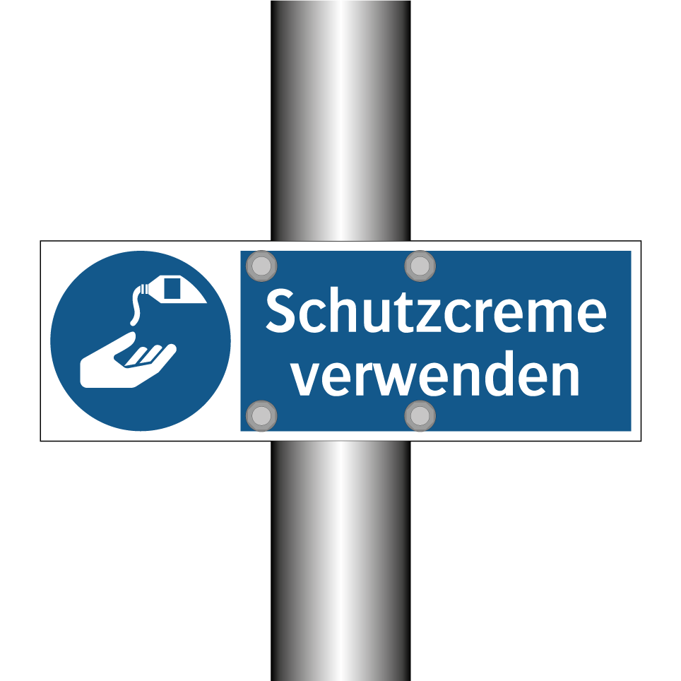 Schutzcreme verwenden