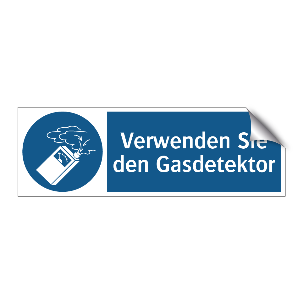 Verwenden Sie den Gasdetektor
