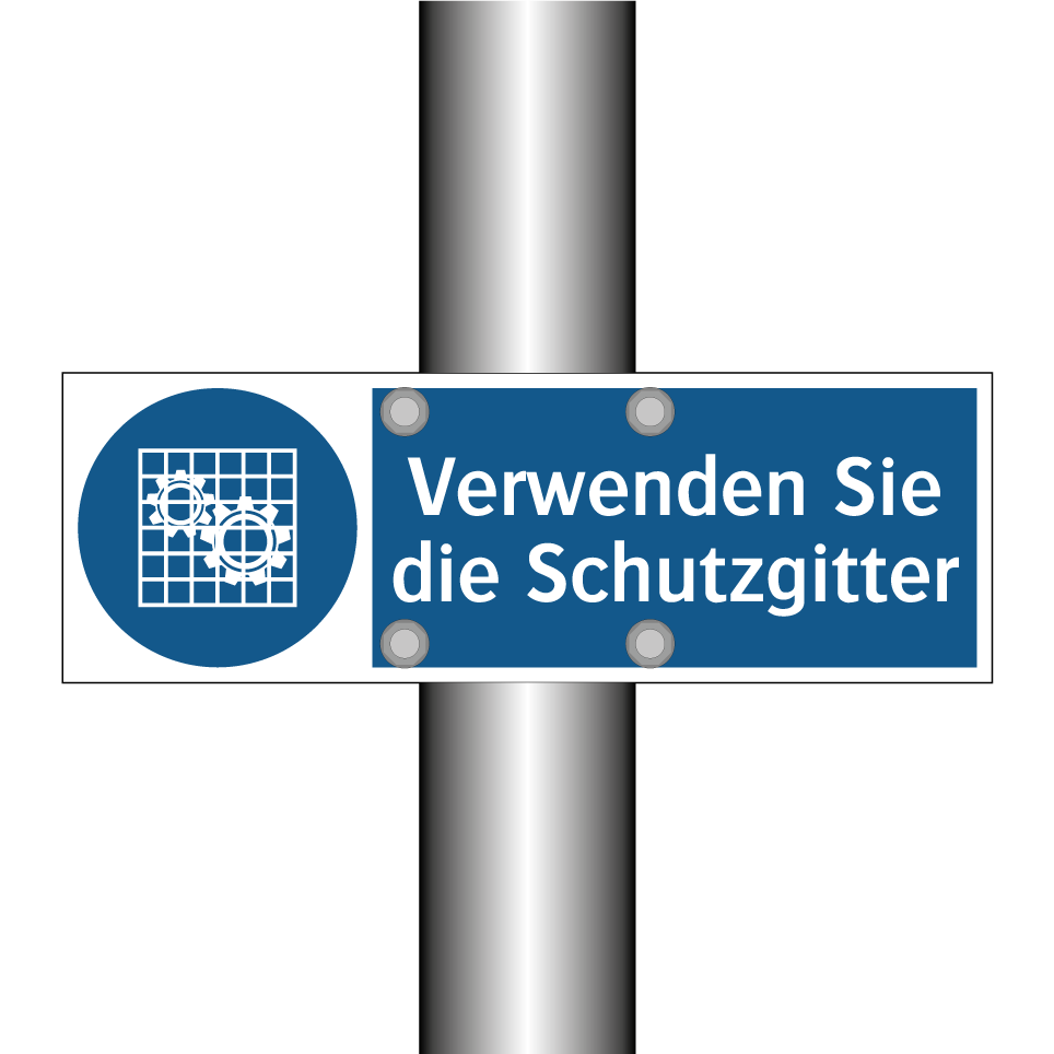 Verwenden Sie die Schutzgitter