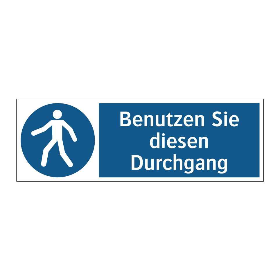 Benutzen Sie diesen Durchgang