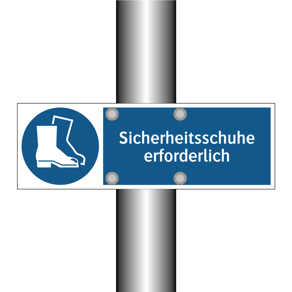 Sicherheitsschuhe erforderlich