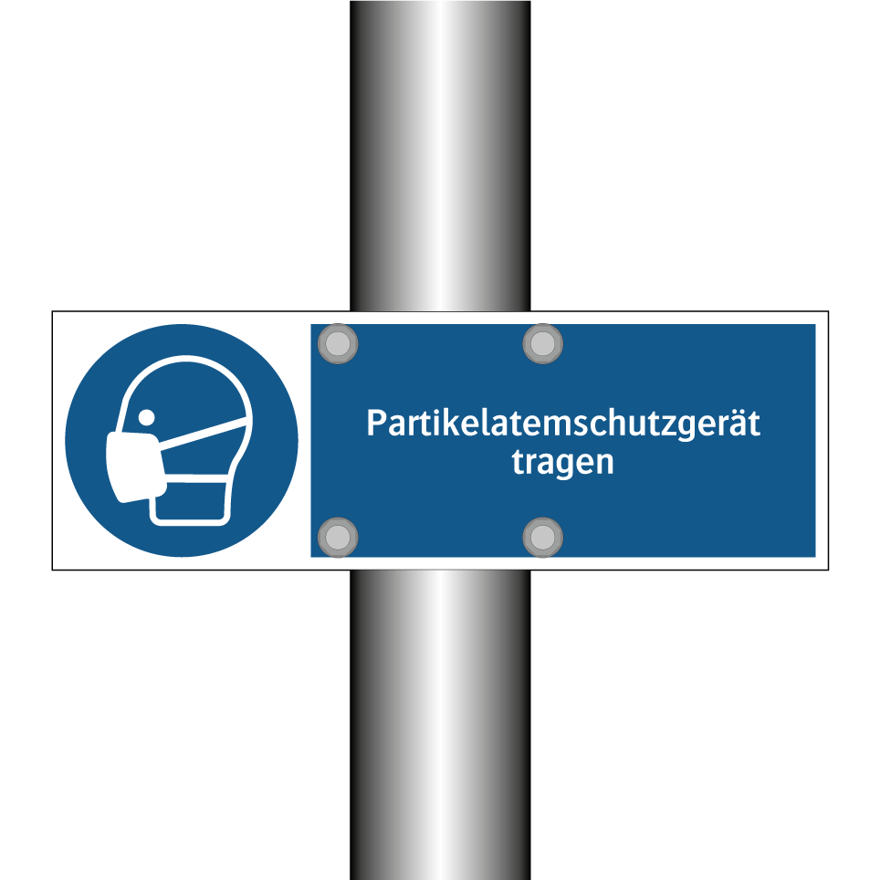 Partikelatemschutzgerät tragen