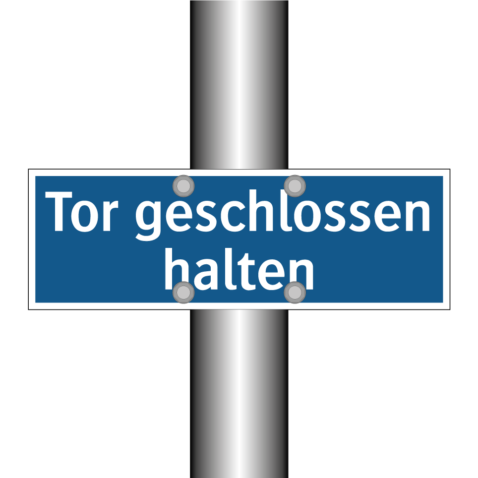 Tor geschlossen halten