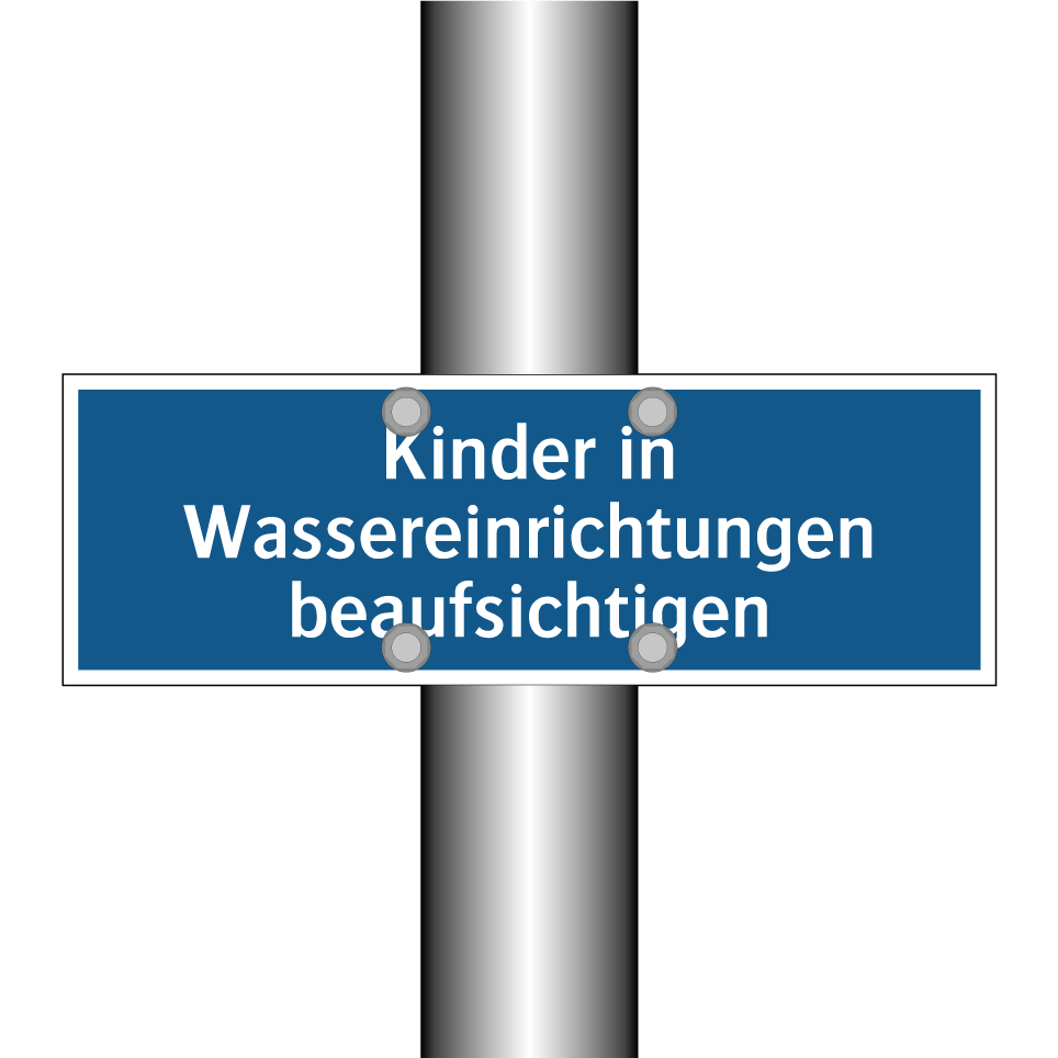 Kinder in Wassereinrichtungen beaufsichtigen