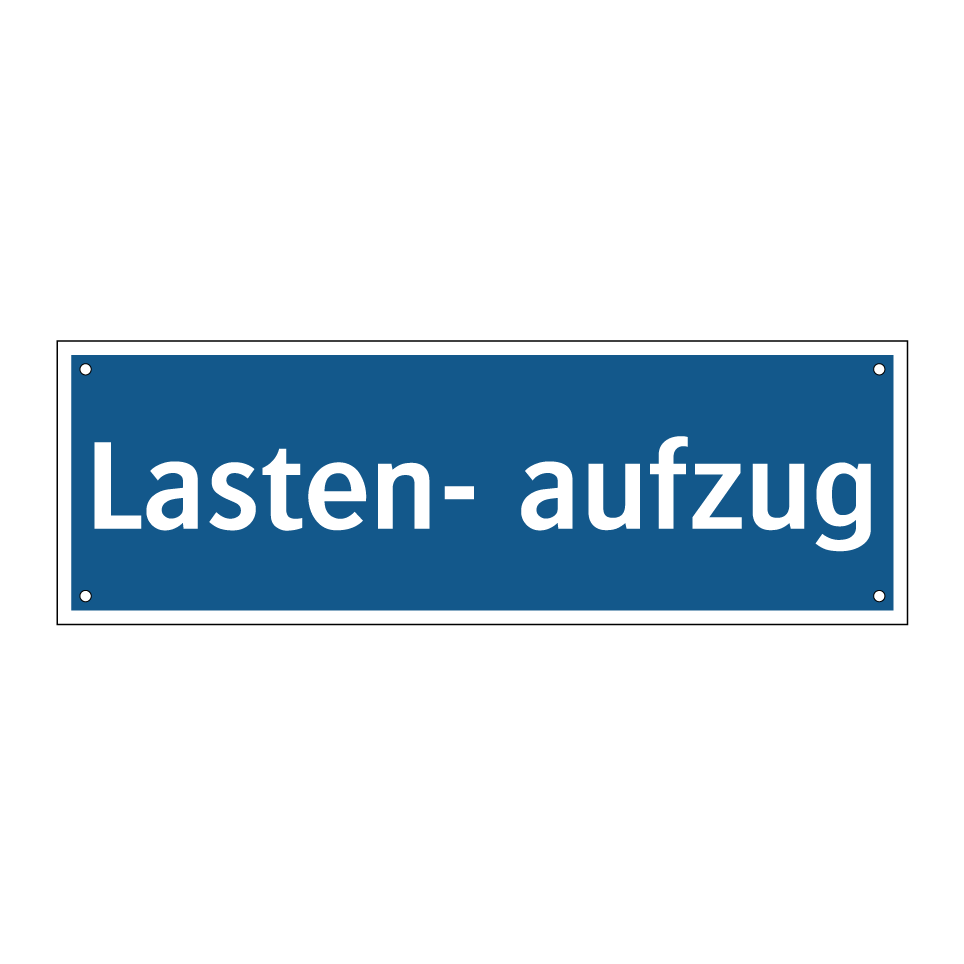 Lasten- aufzug