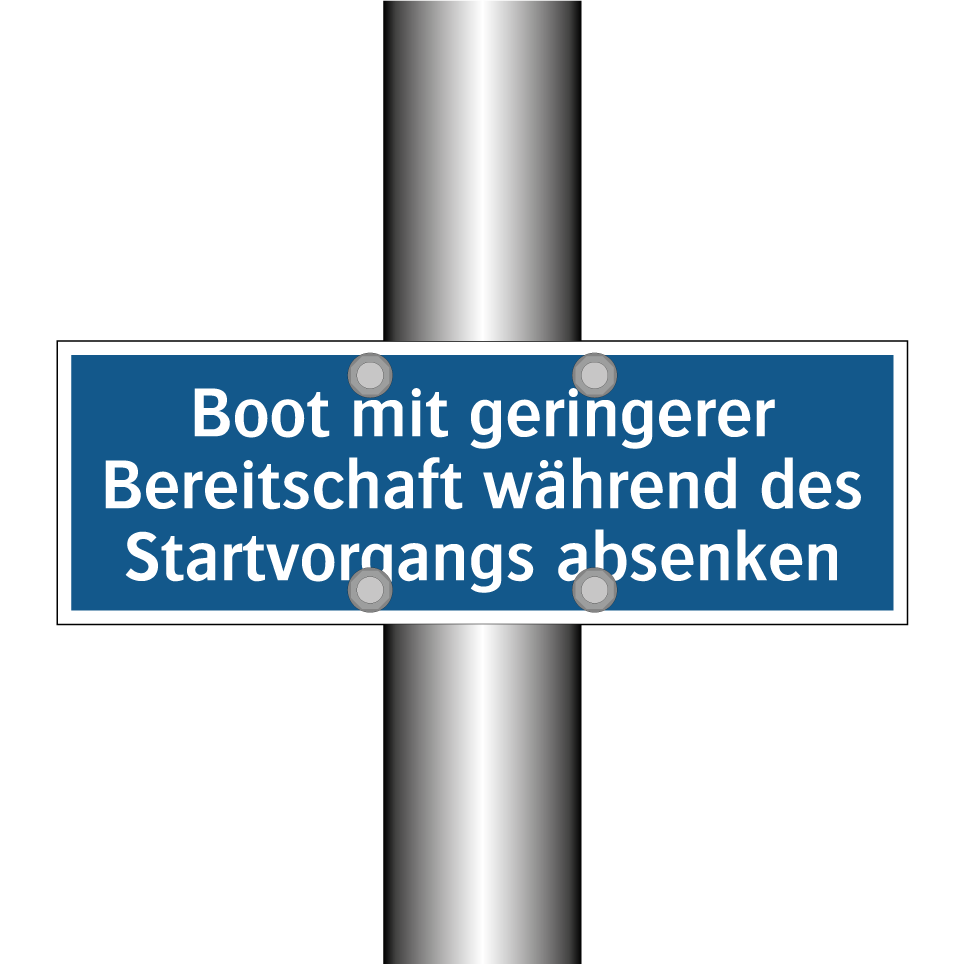 Boot mit geringerer Bereitschaft während des Startvorgangs absenken