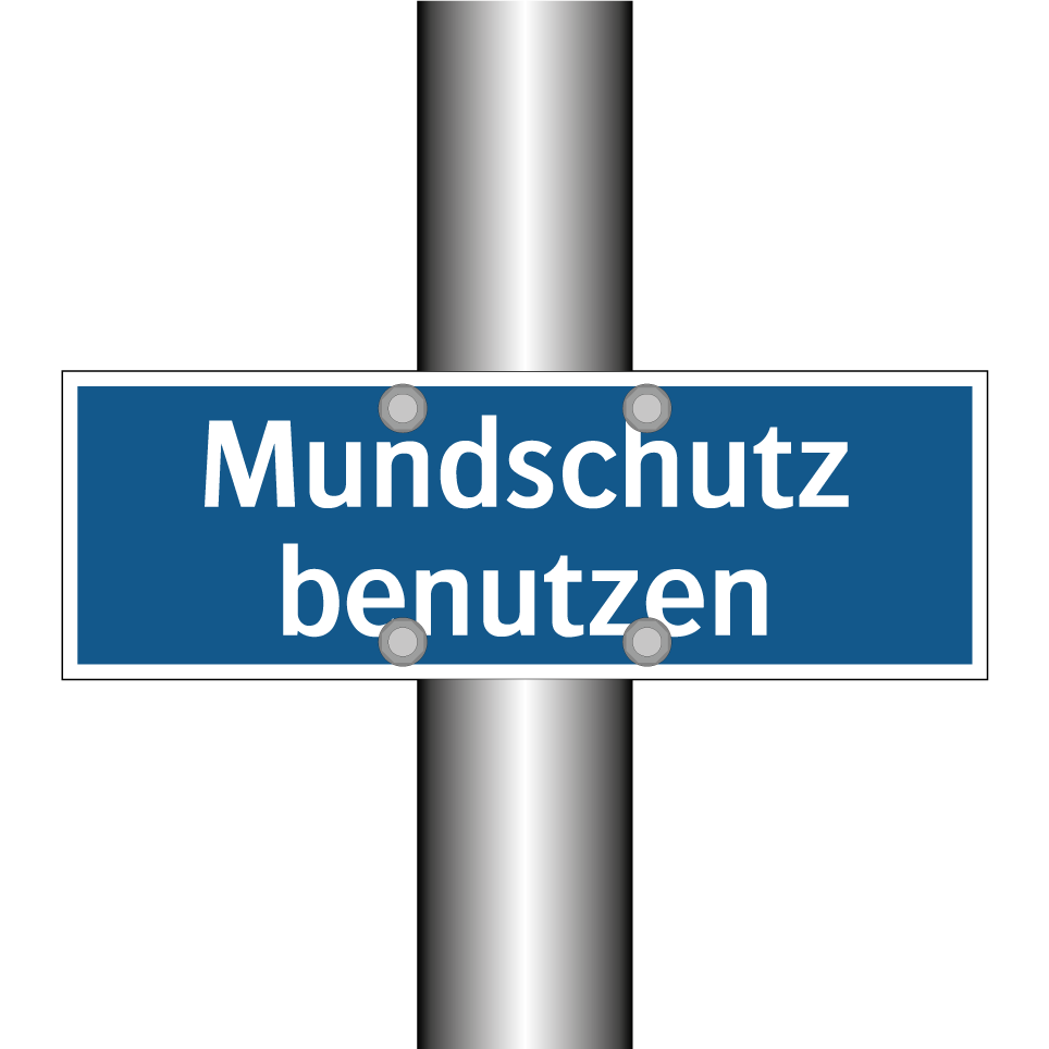 Mundschutz benutzen