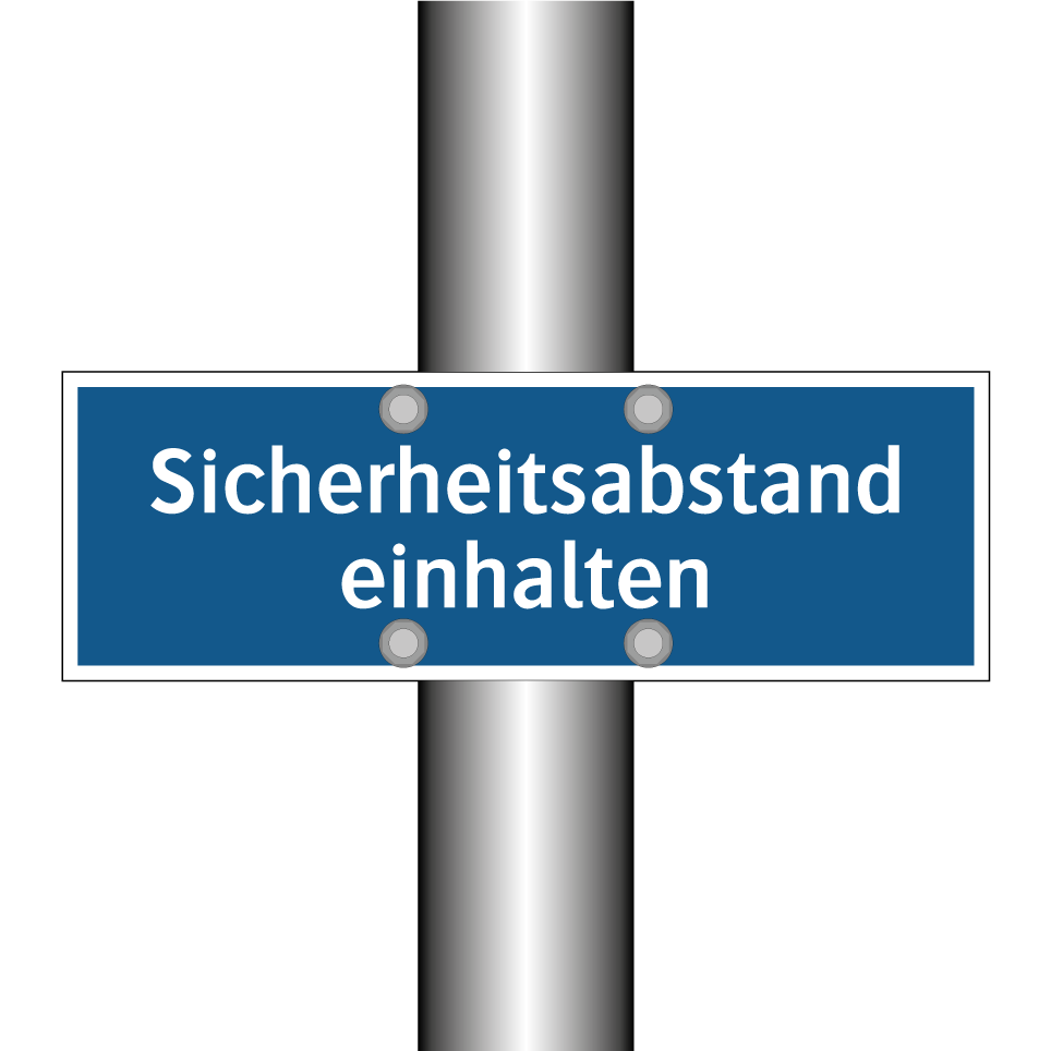 Sicherheitsabstand einhalten